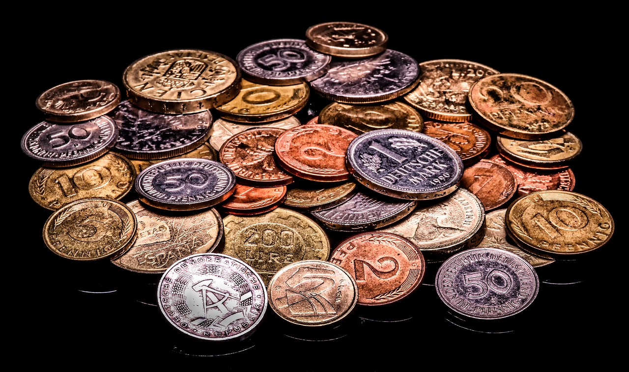 money  coins  currency free photo