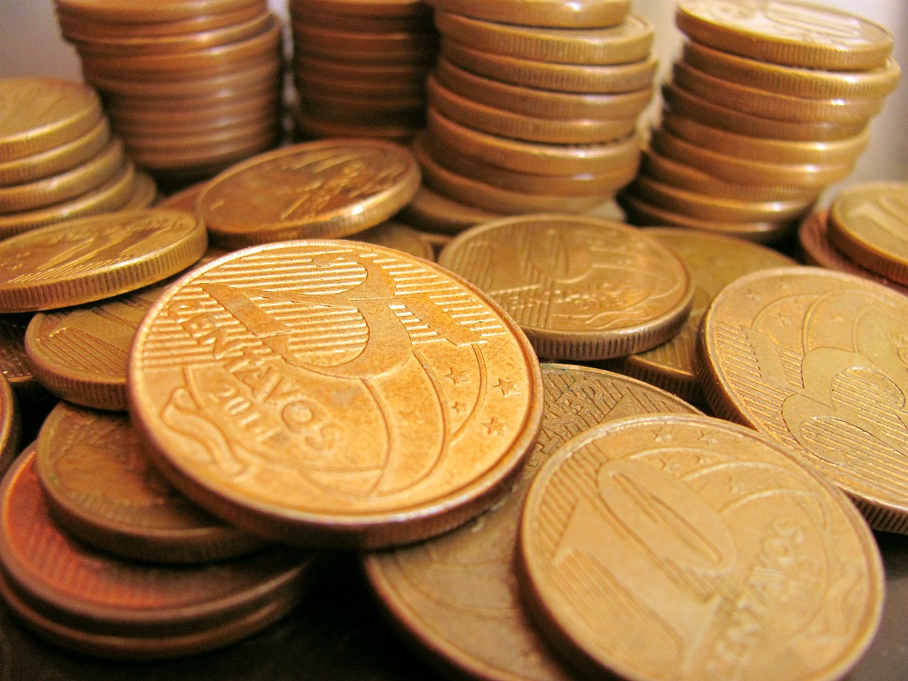 money coins real free photo