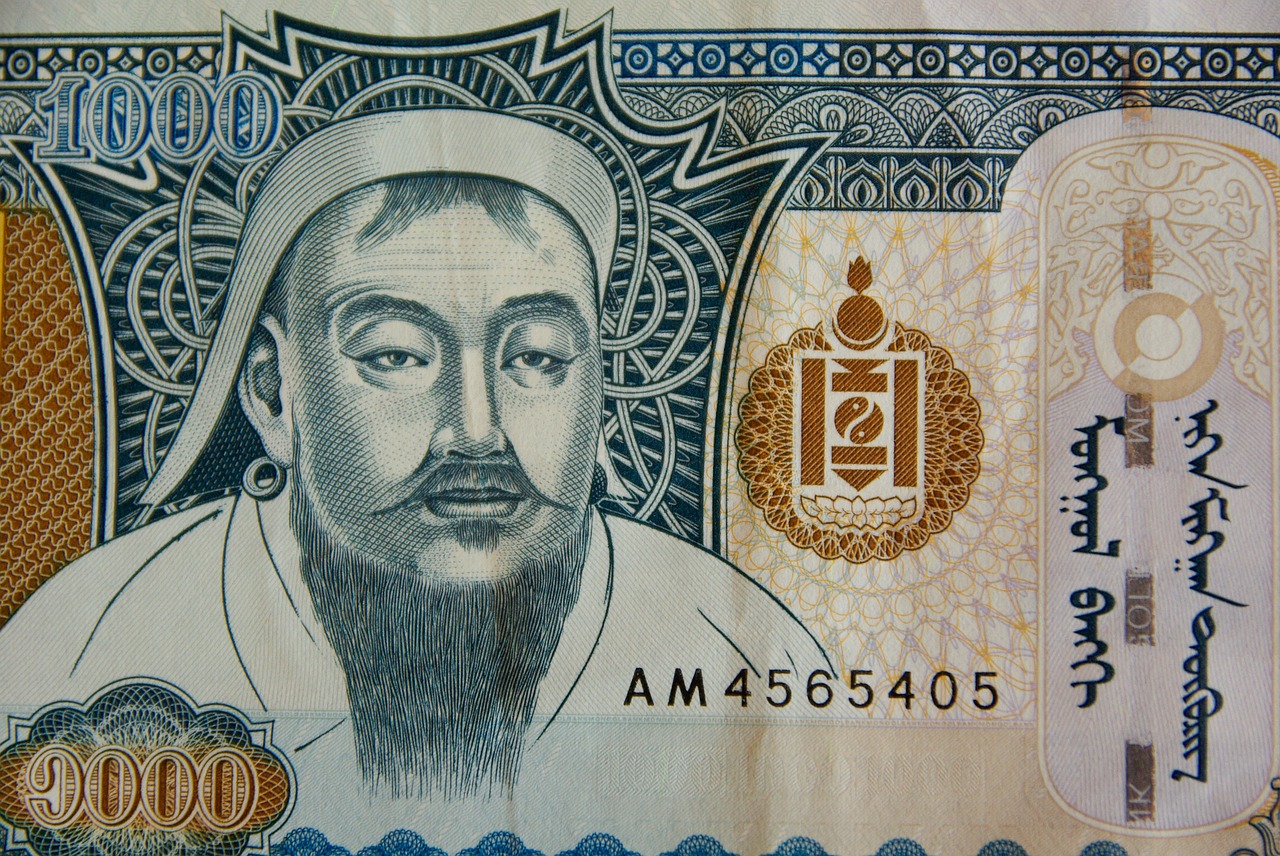 money genghis khan ticket free photo
