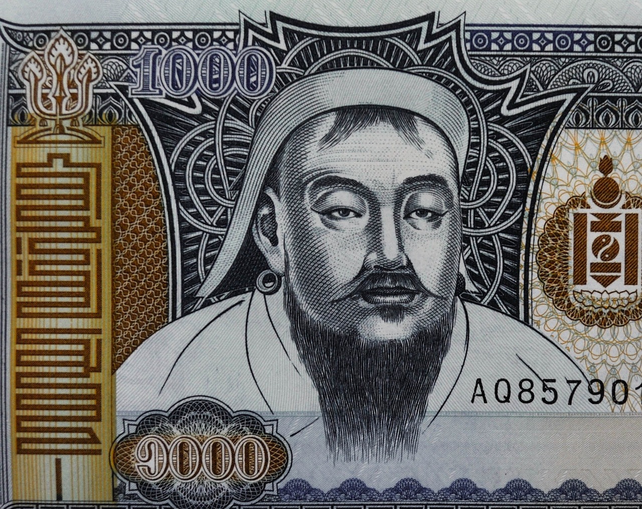 money mongolia currency free photo