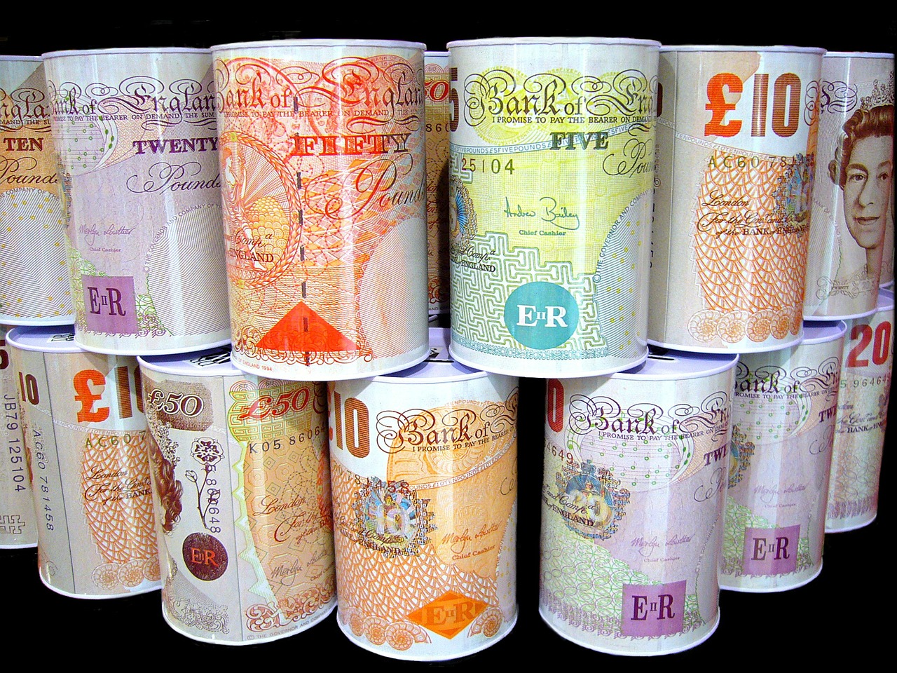 money boxes savings united kingdom free photo