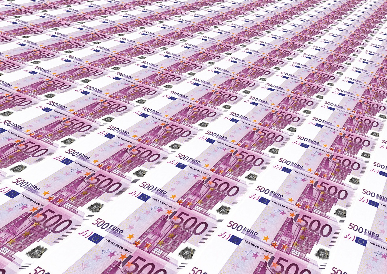 money glut 500 euro euro free photo
