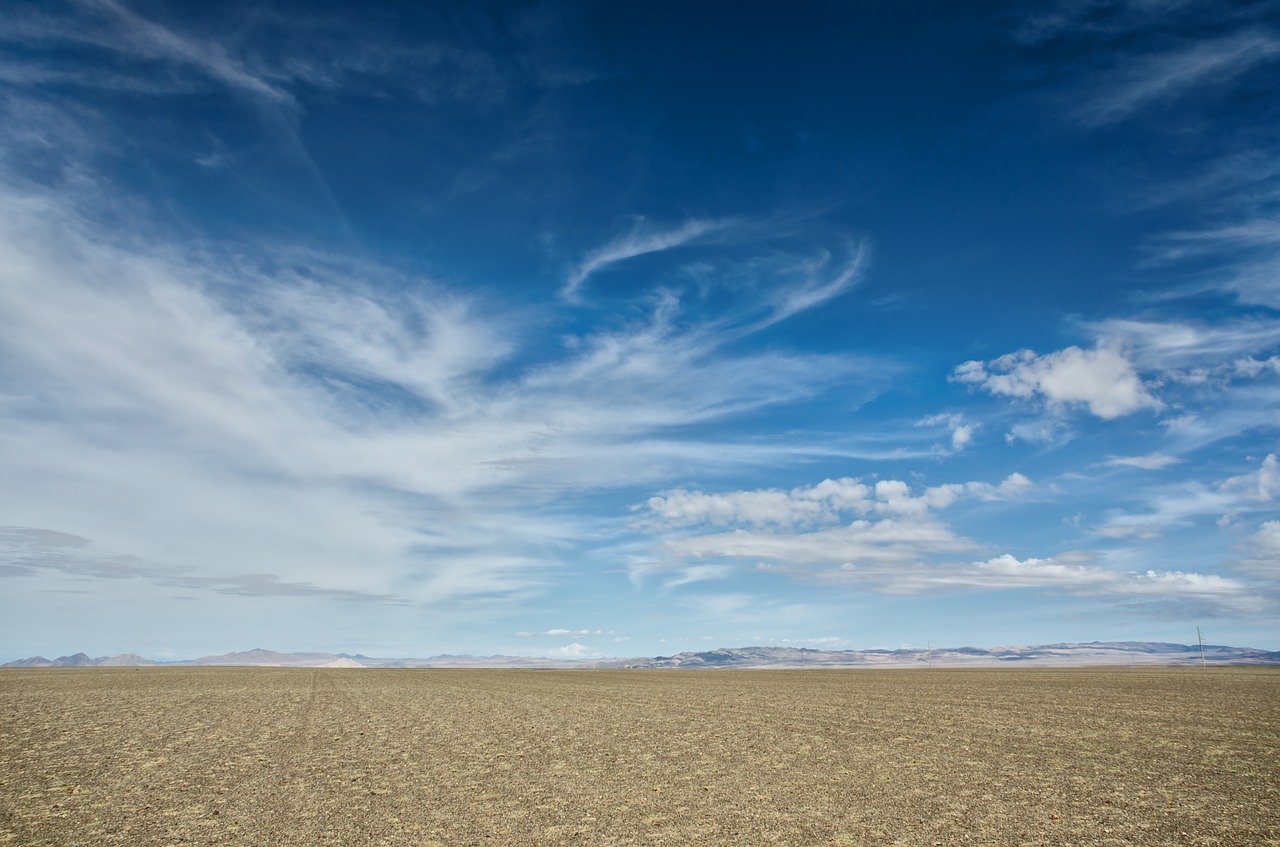 mongolia desert sky free photo