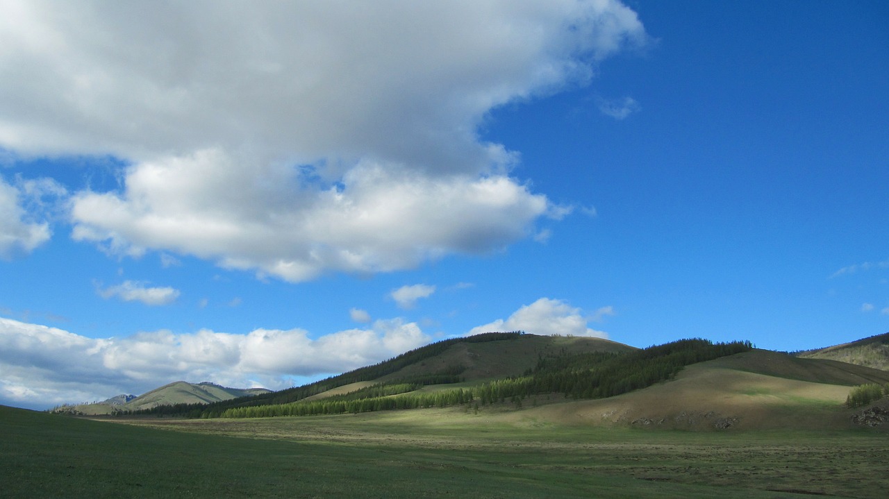 mongolia landscape scenic free photo