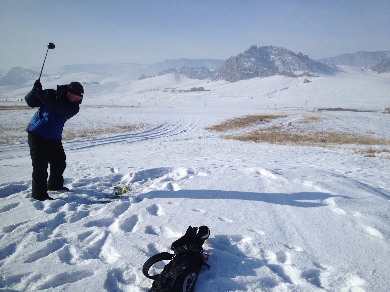 mongolia golf terelj free photo