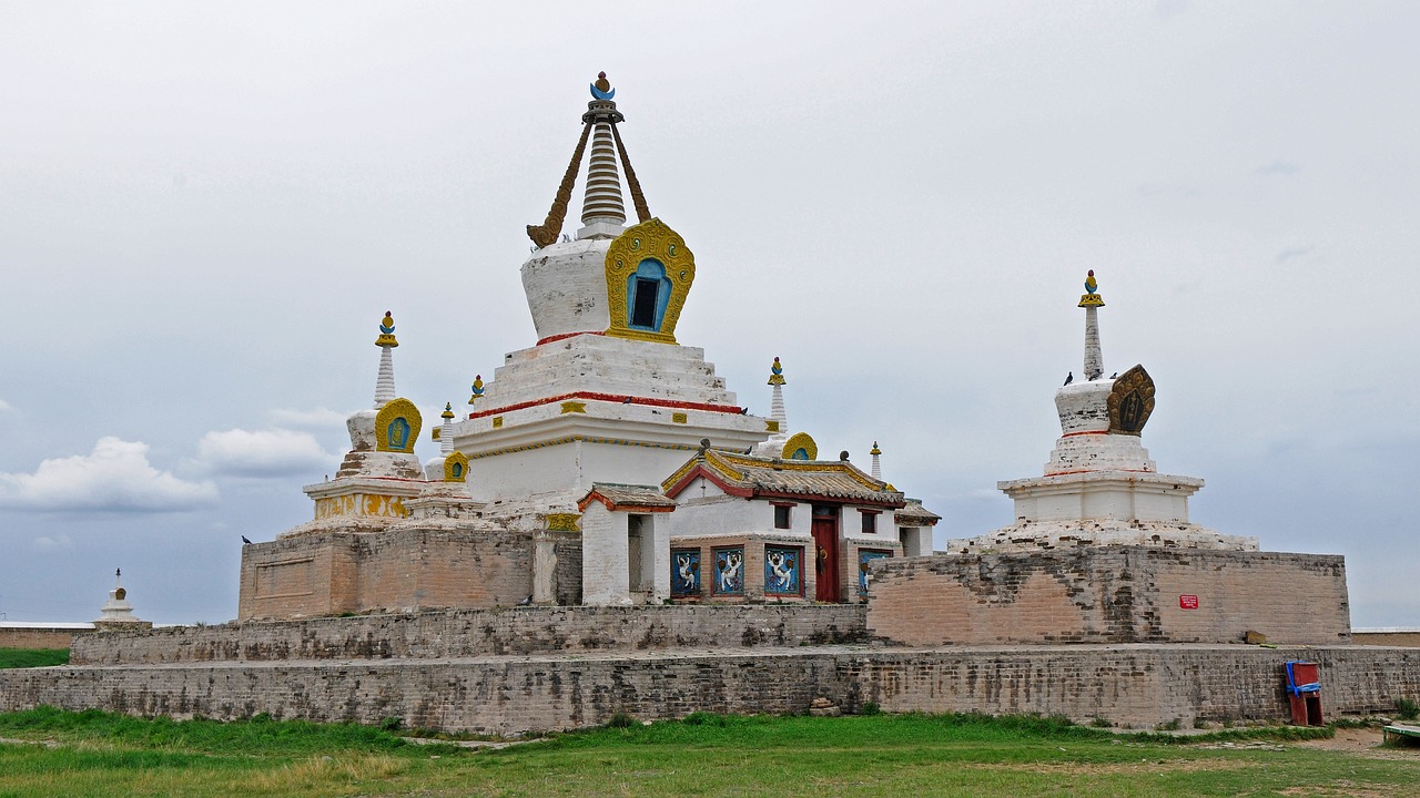 mongolia karakoram monastery free photo