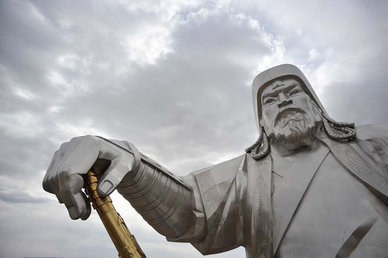 mongolia  genghis khan  sky free photo