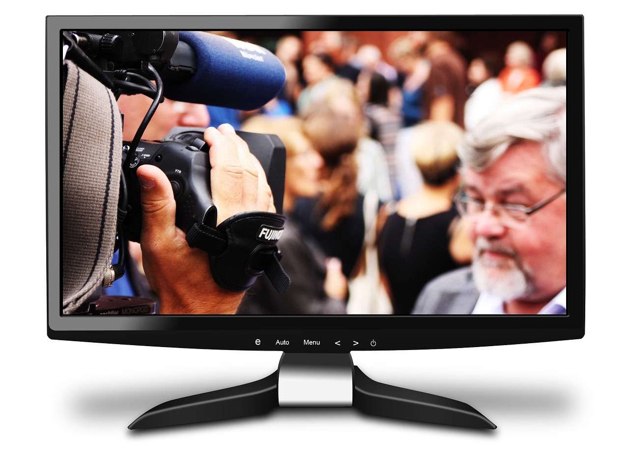 monitor television screen free photo