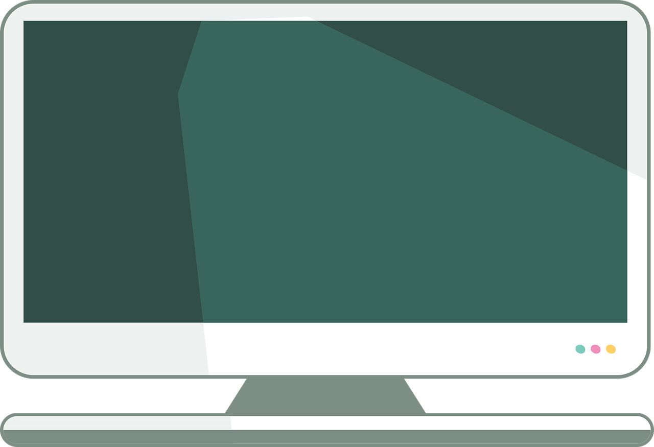 monitor screen free vector graphics free photo