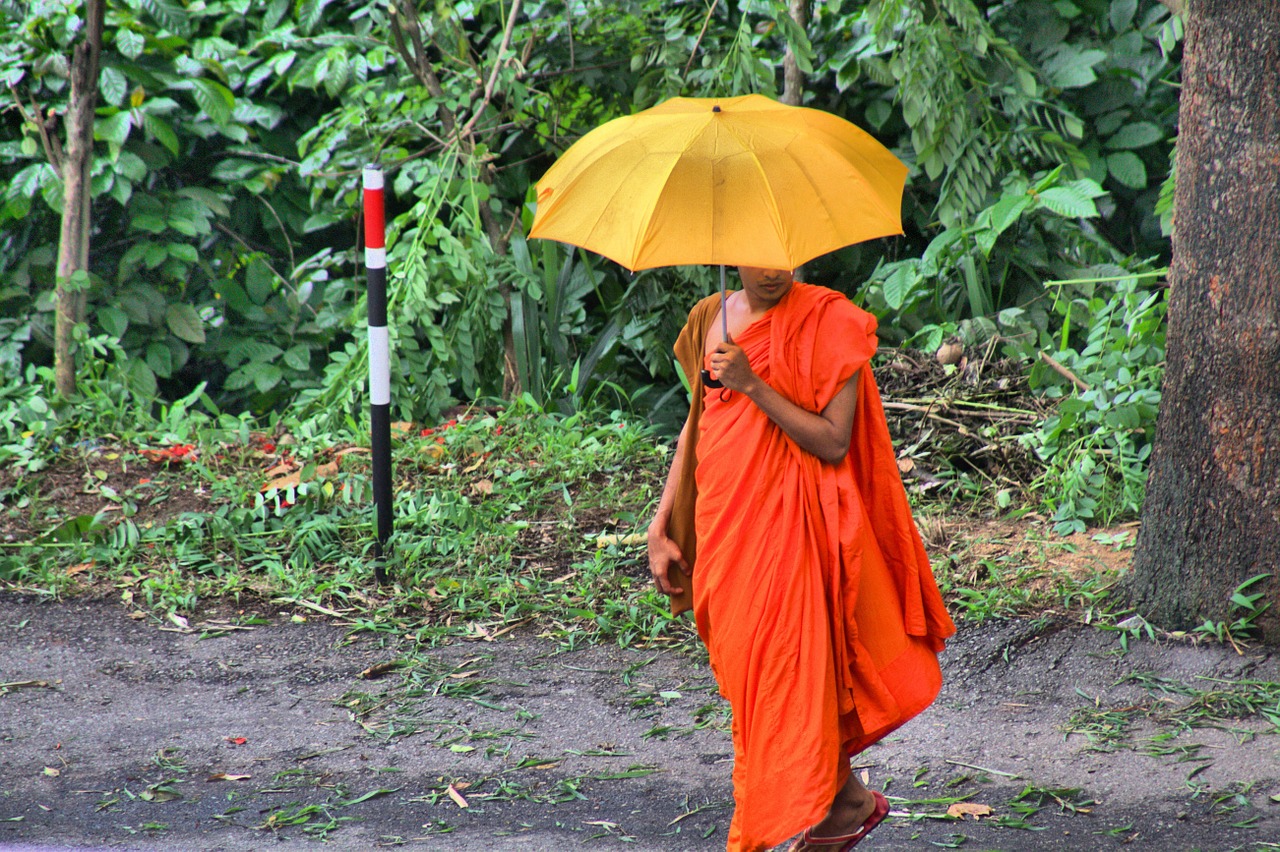 monk sri lanka buddha free photo