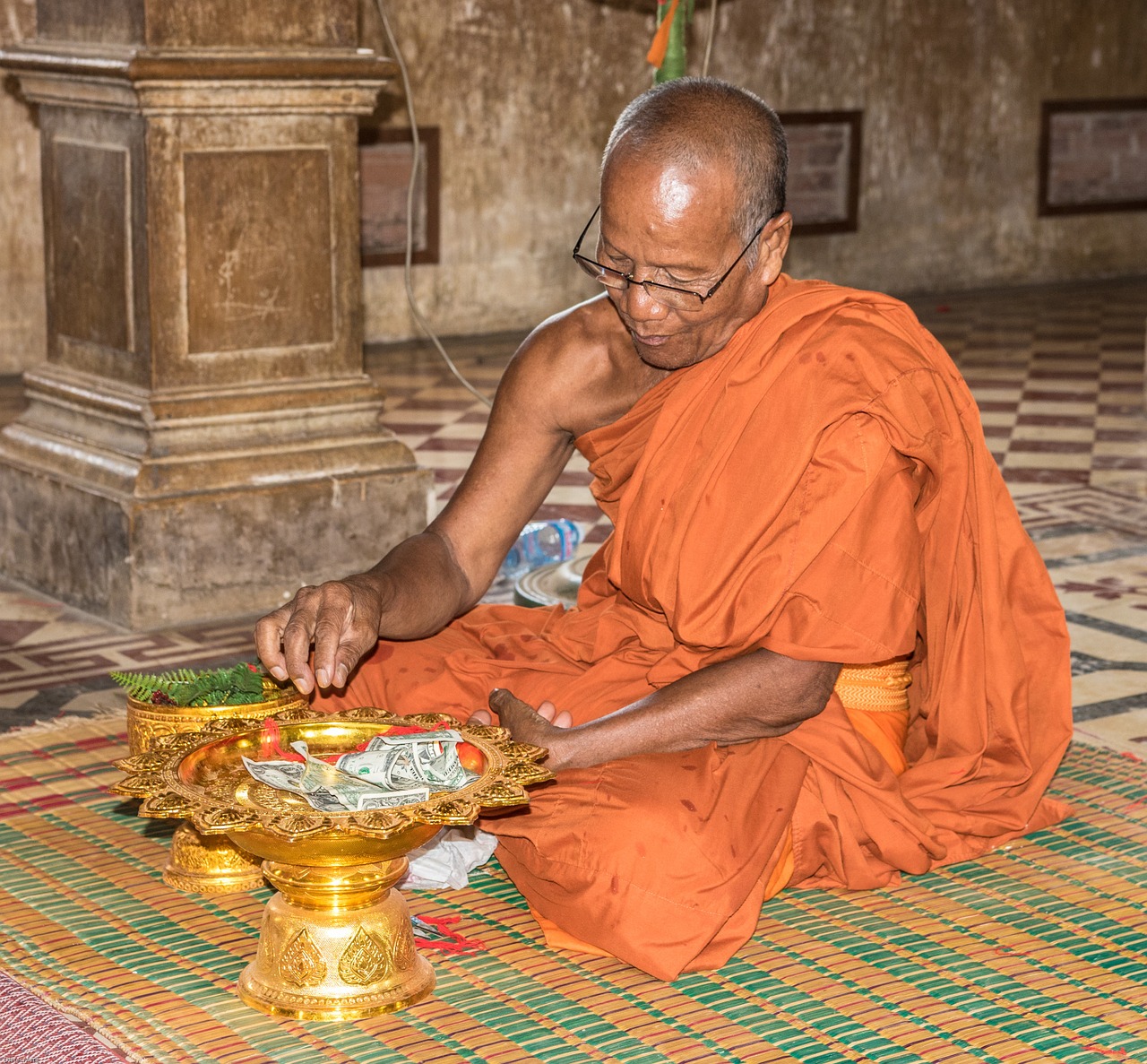 monk buddhist buddhism free photo