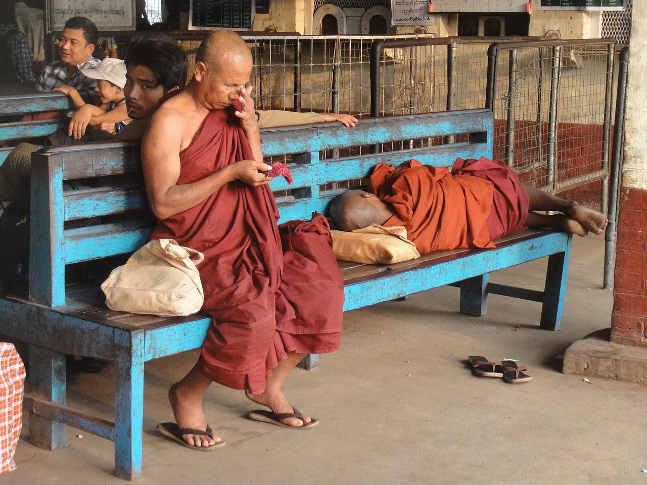 monk religion buddhism free photo