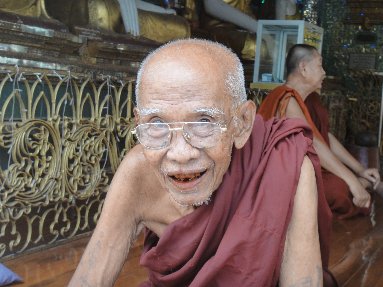 monk myanmar religion free photo