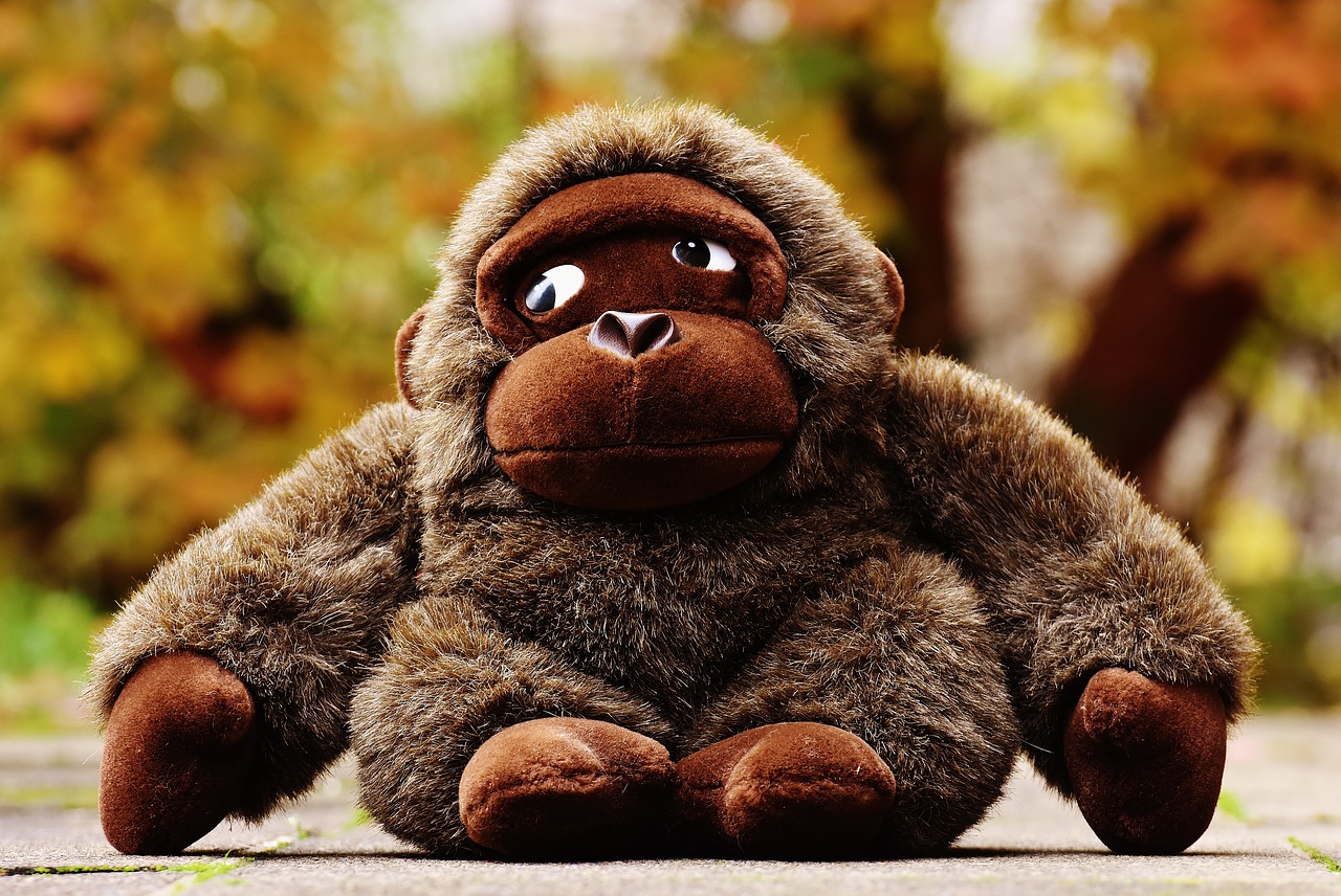 monkey gorilla toys free photo