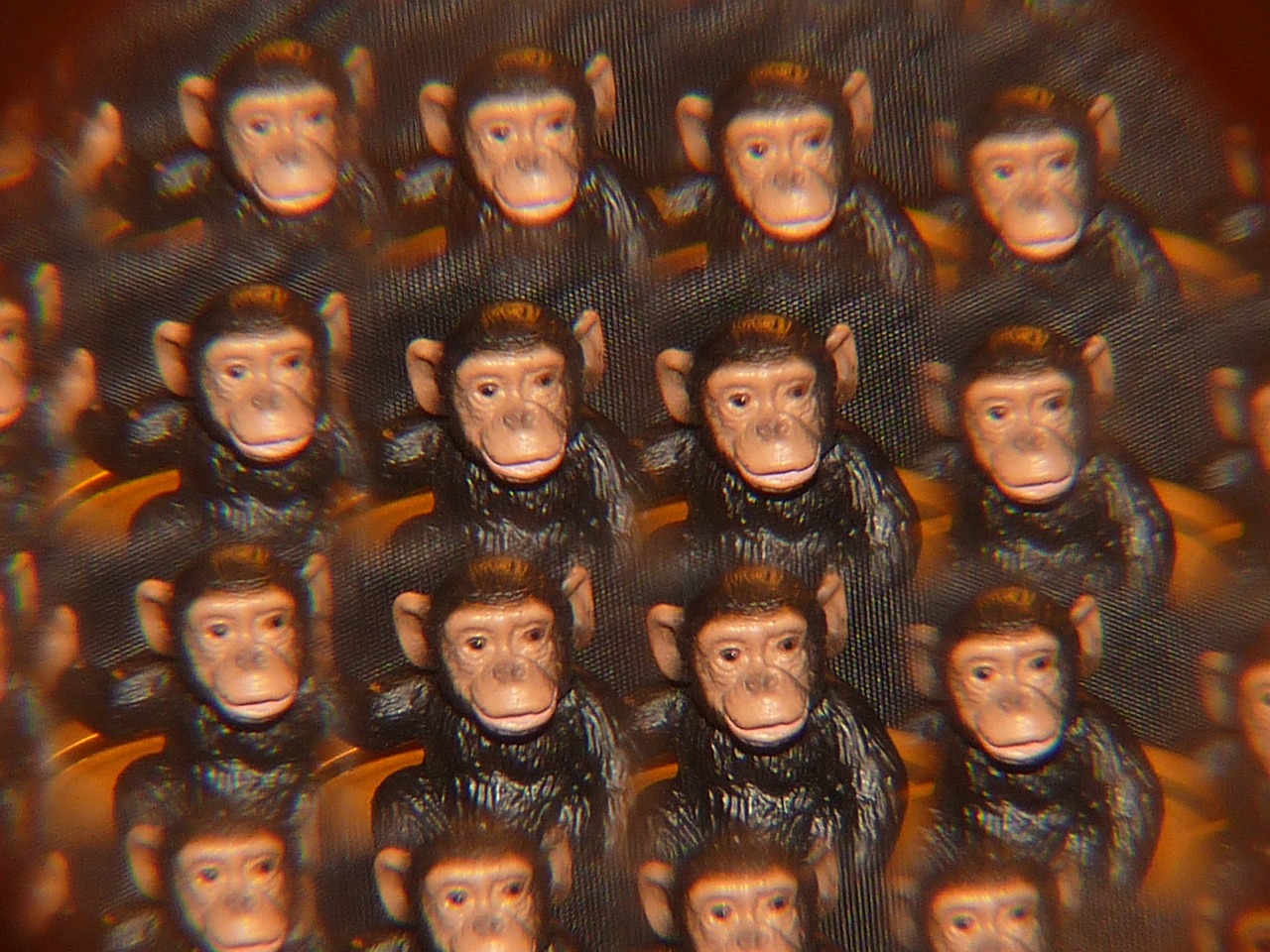 monkey kaleidoscope art free photo