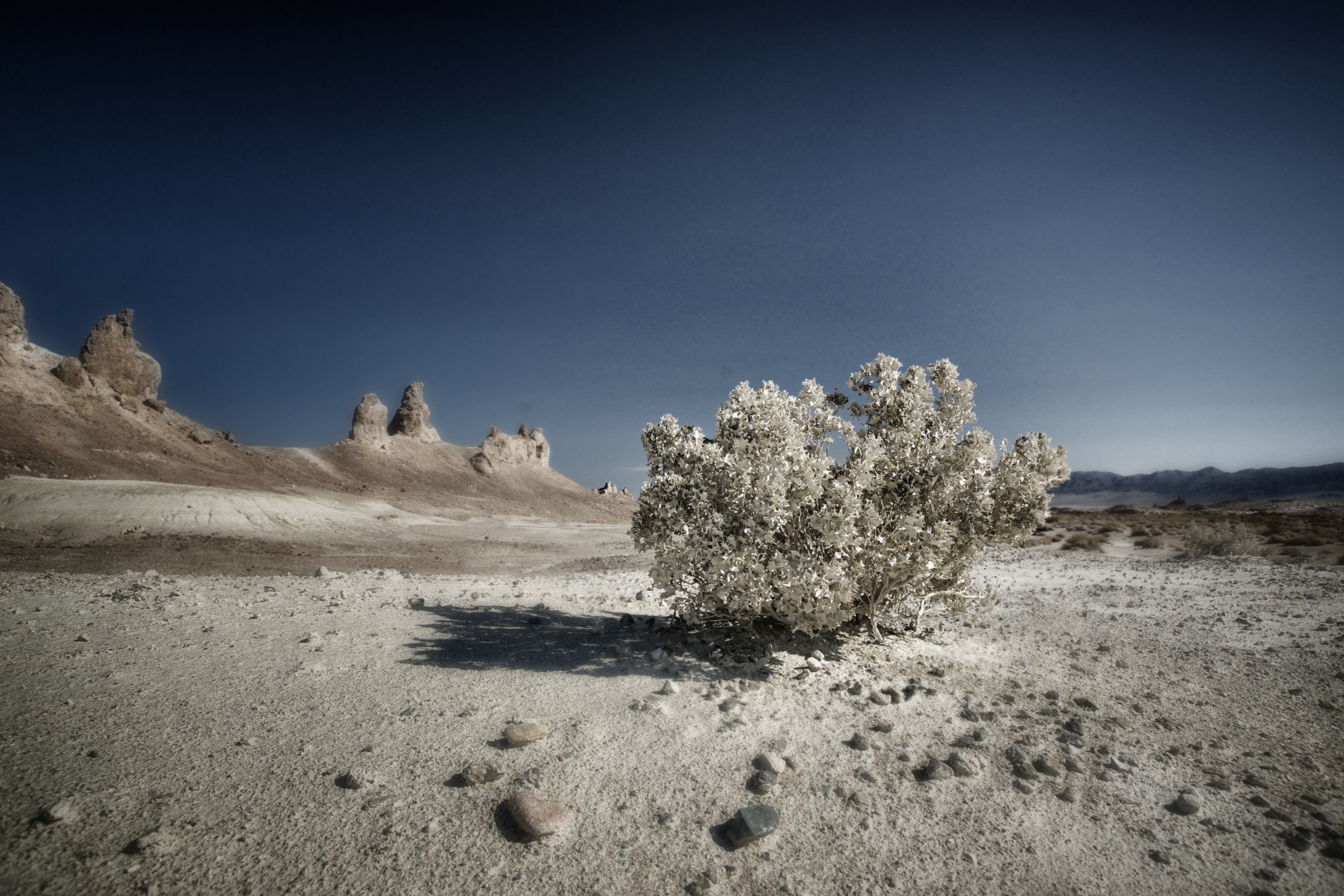 arid blue sky california free photo