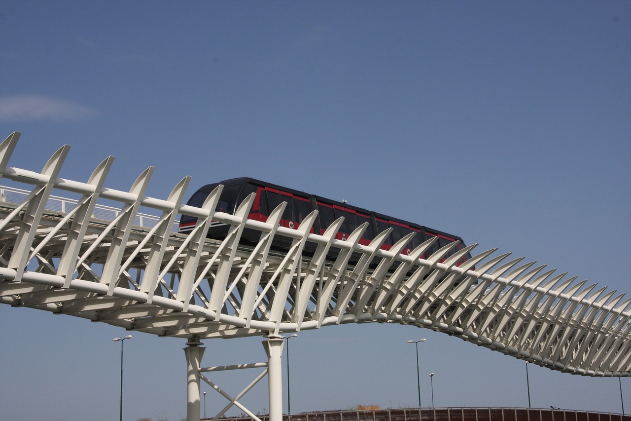 monorail magnetic levitation italy free photo