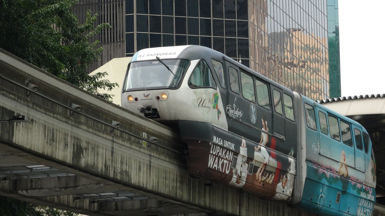 monorail train malaysia free photo