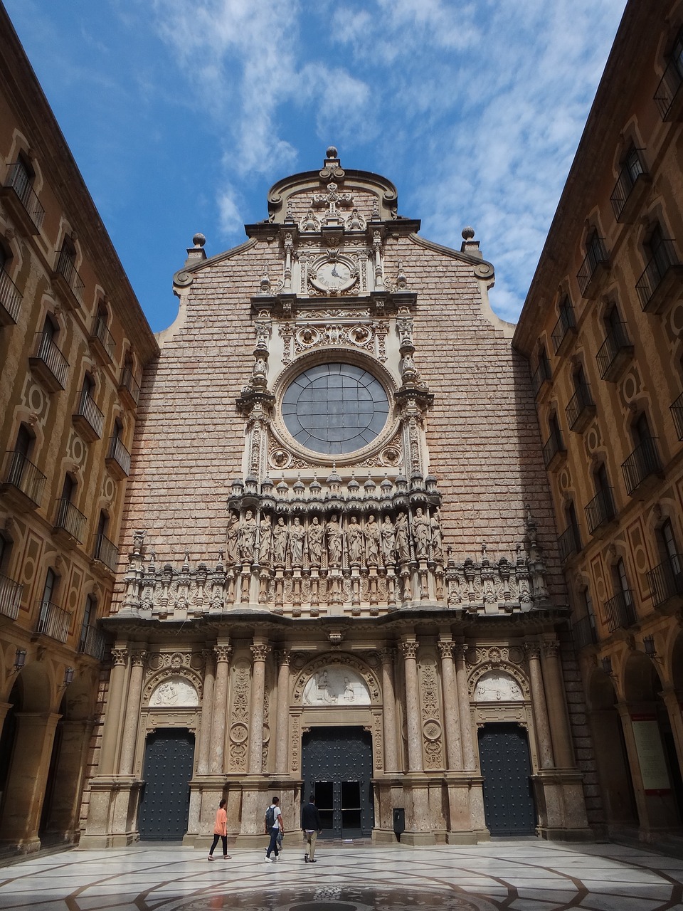 monserrat monastery barcelona free photo