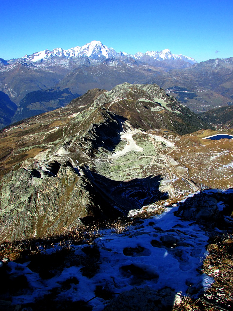 mont blanc mountain free photo