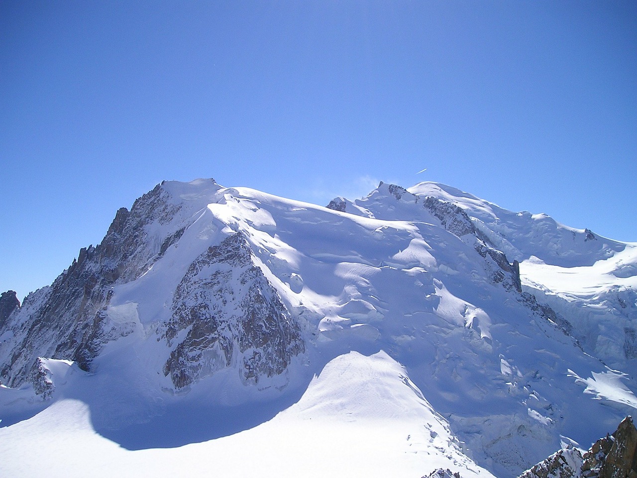 mont blanc mont blanc du tacul chamonix free photo