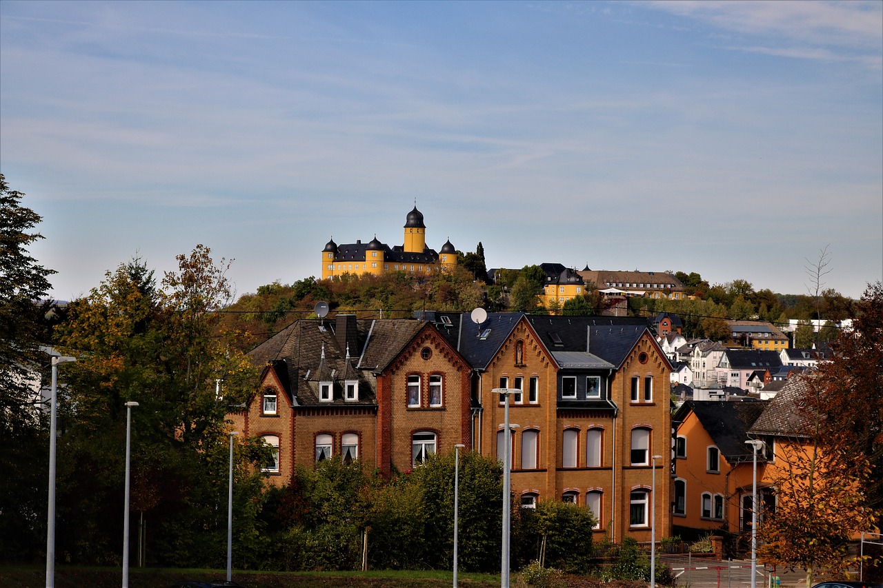 montabaur  castle  unterdorf free photo