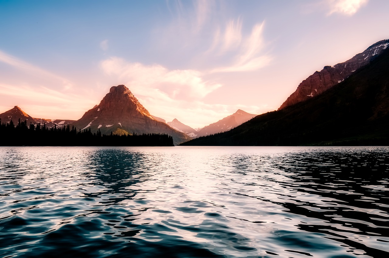 montana lake water free photo