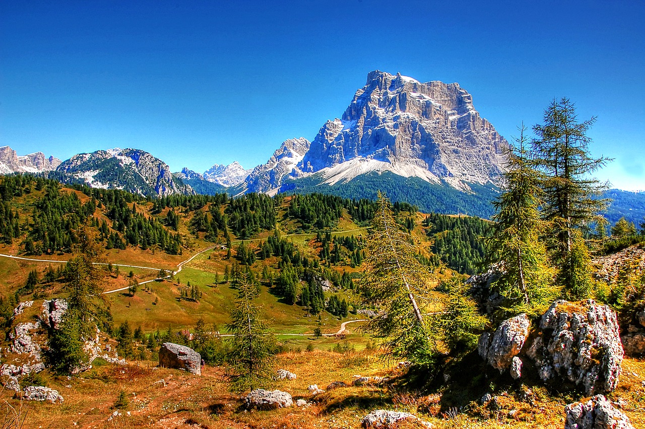 monte pelmo  dolomites  alpine free photo