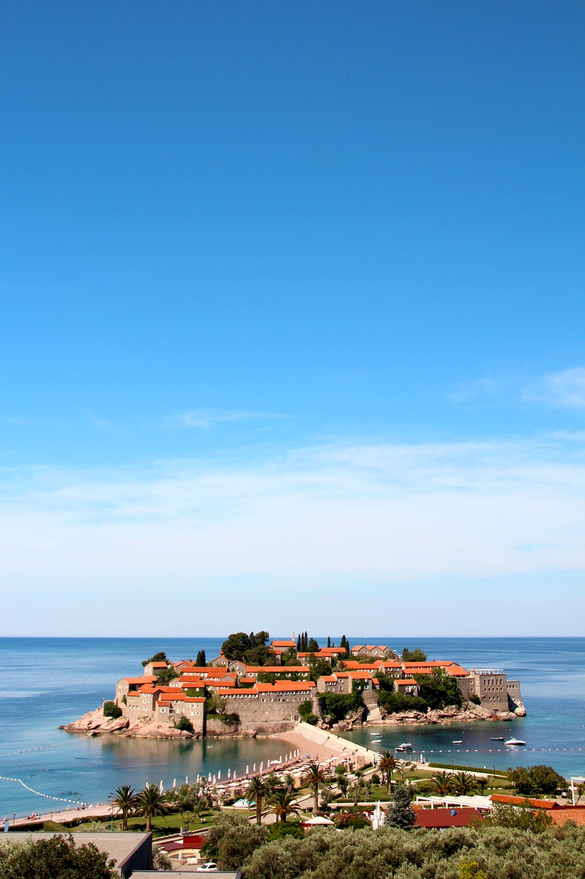 montenegro island mediterranean free photo