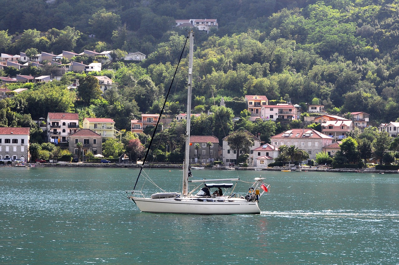 montenegro  sailboat  sea free photo