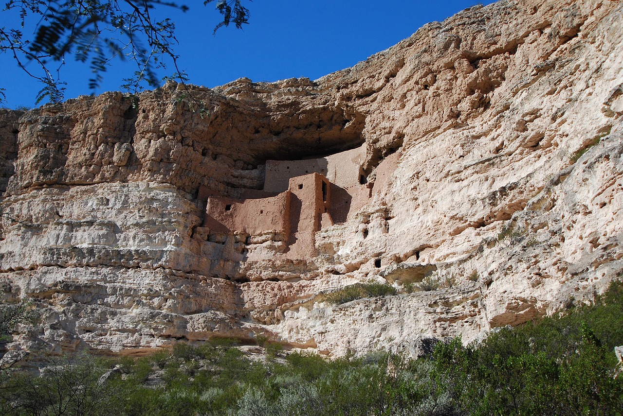 montezuma's castle arizona southwest free photo