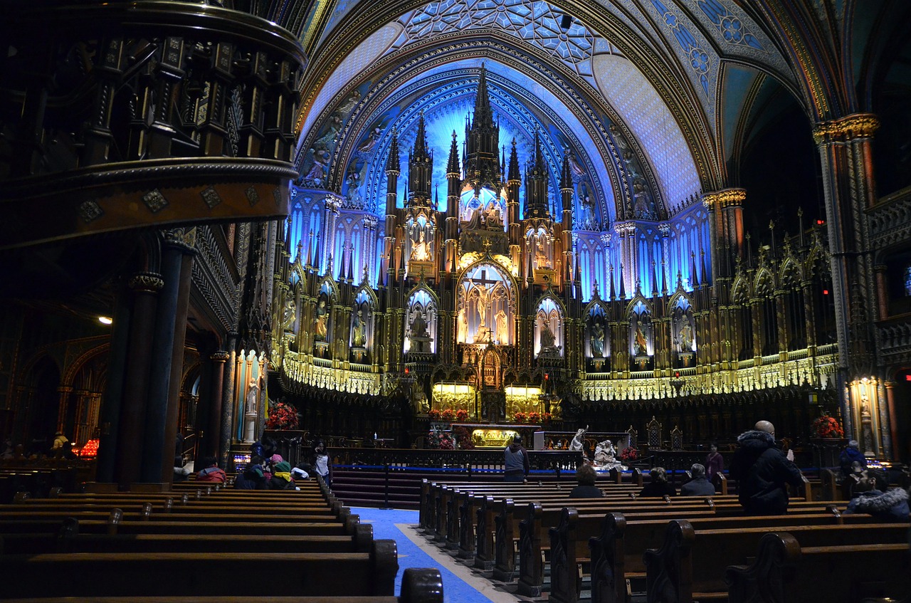 montreal cathedral religion free photo