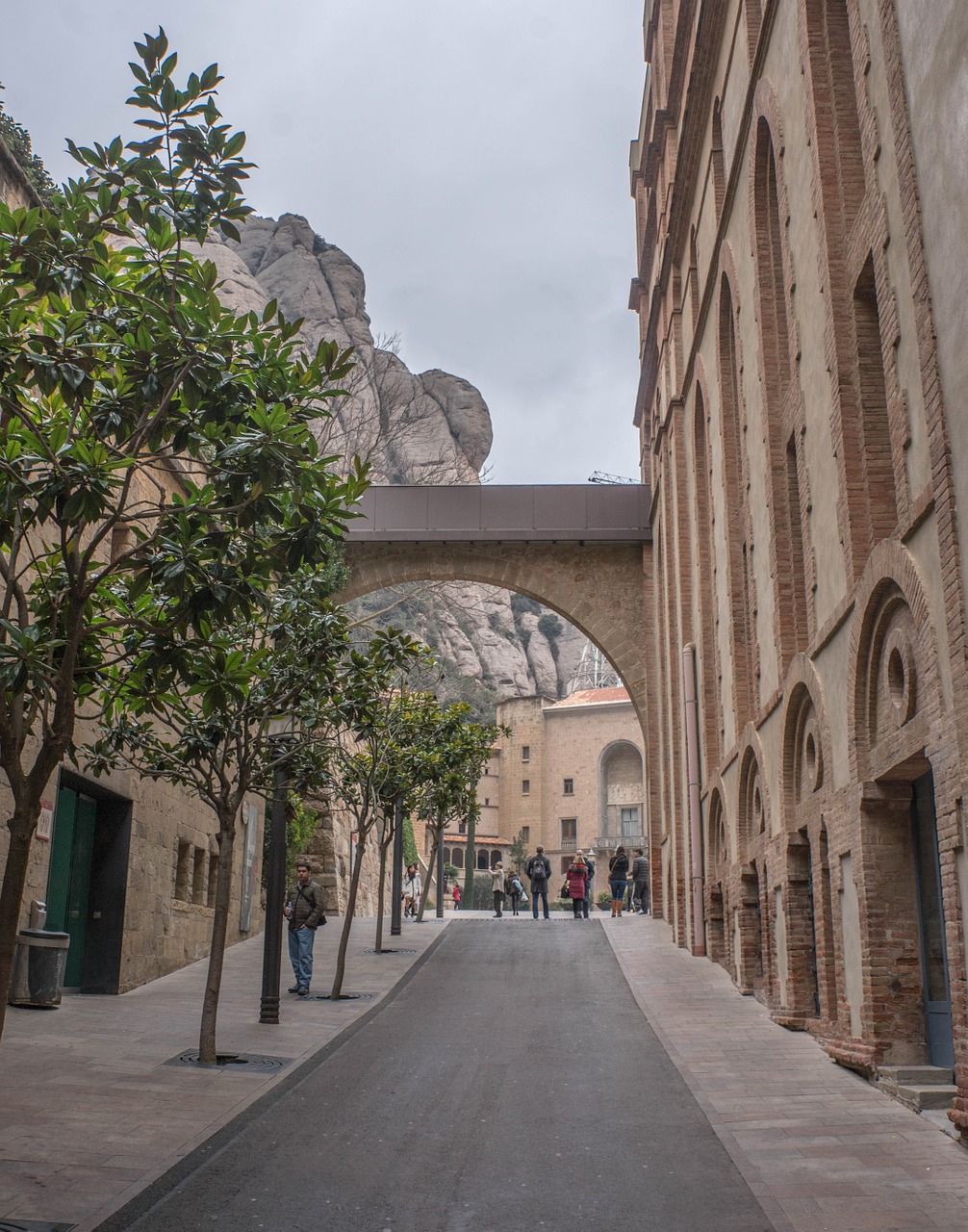 montserrat monastery spain free photo