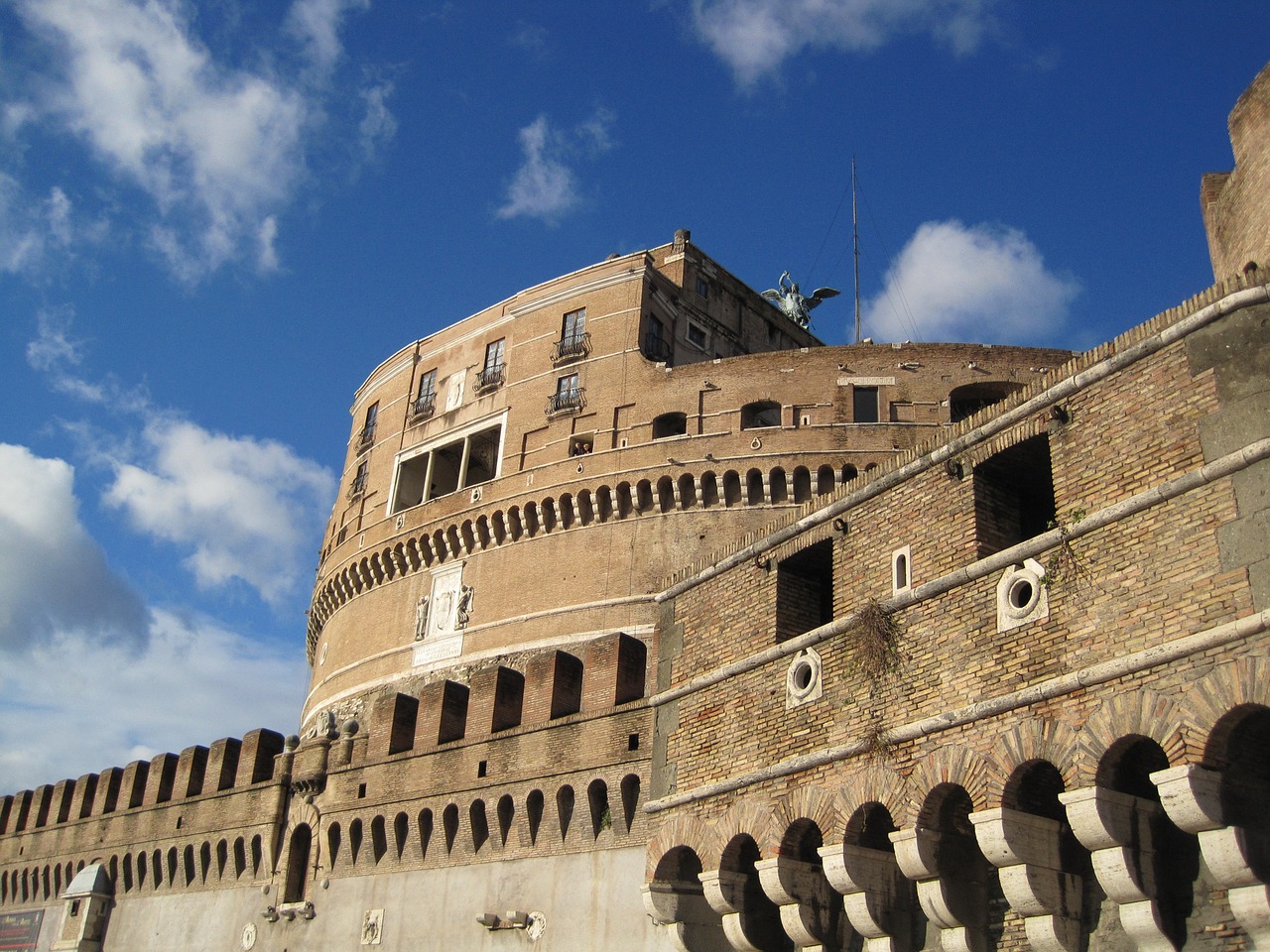 monument castle castel sant'angelo free photo