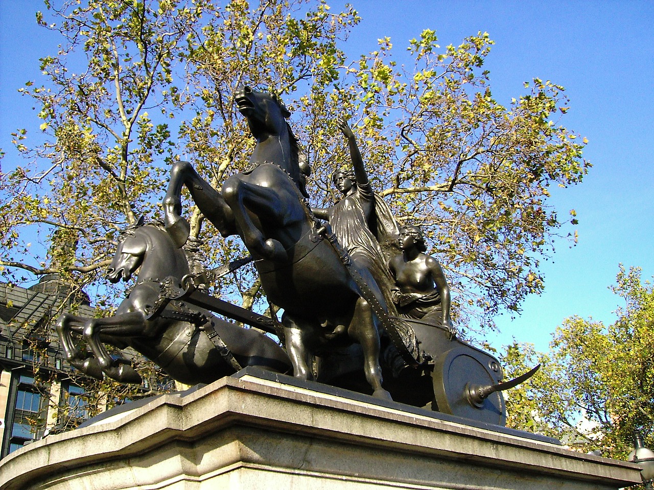 monument london england free photo