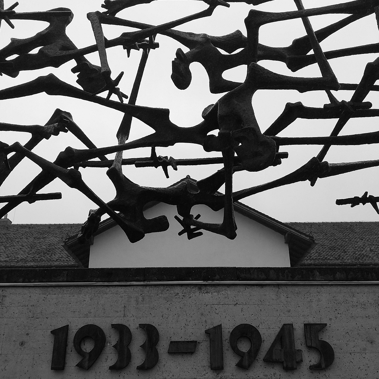 monument concentration camp germany free photo