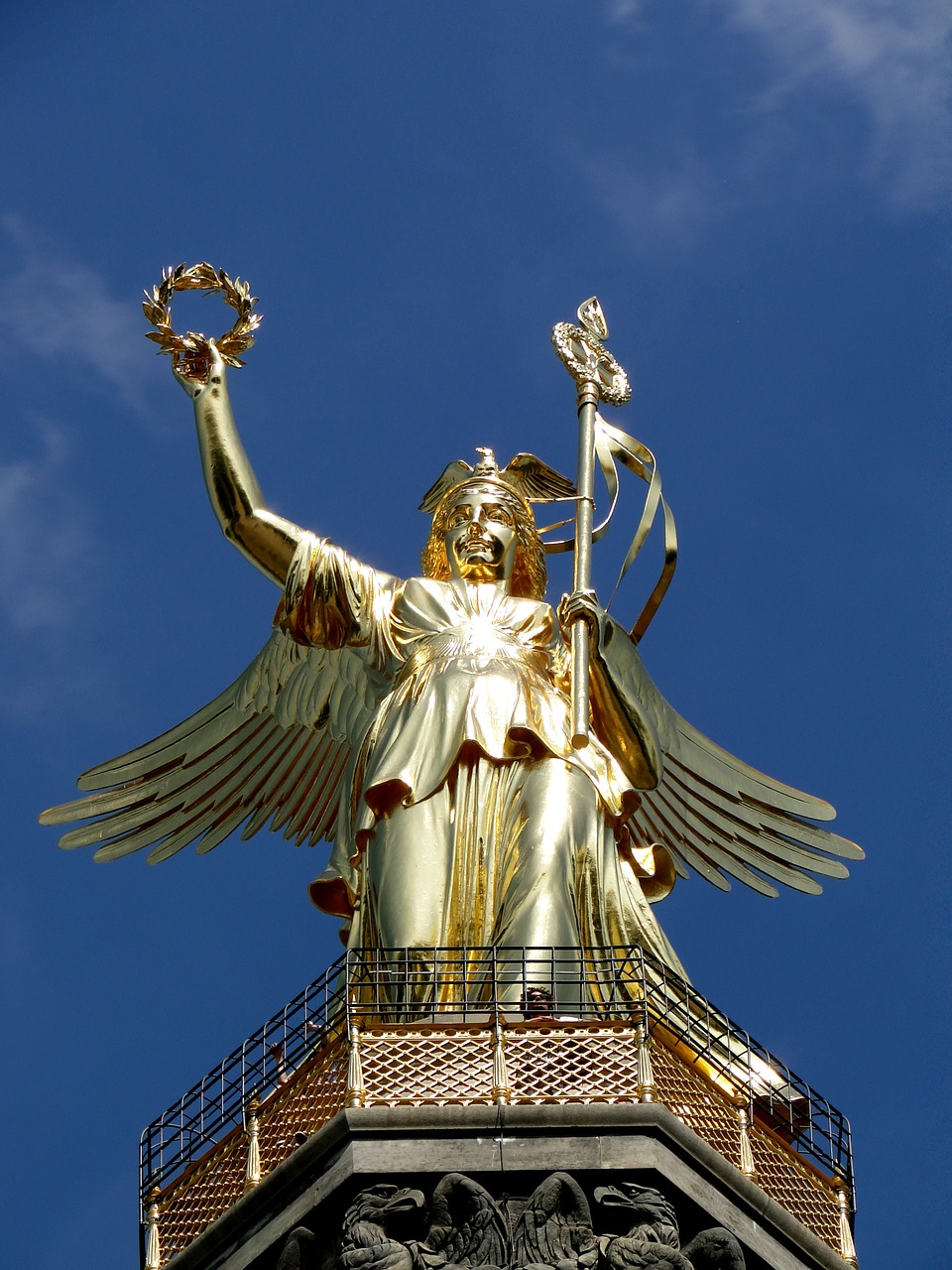 monument statue berlin free photo