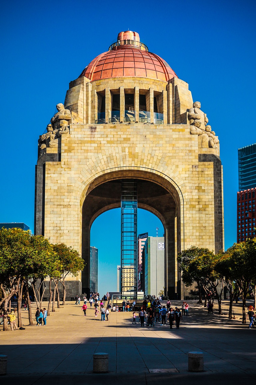 monument revolution mexico free photo