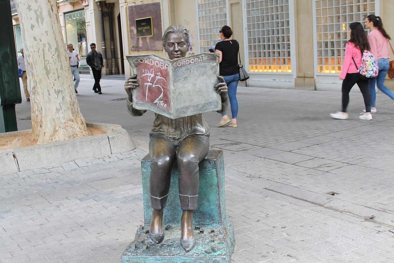 monument  plaza  city of cordoba free photo