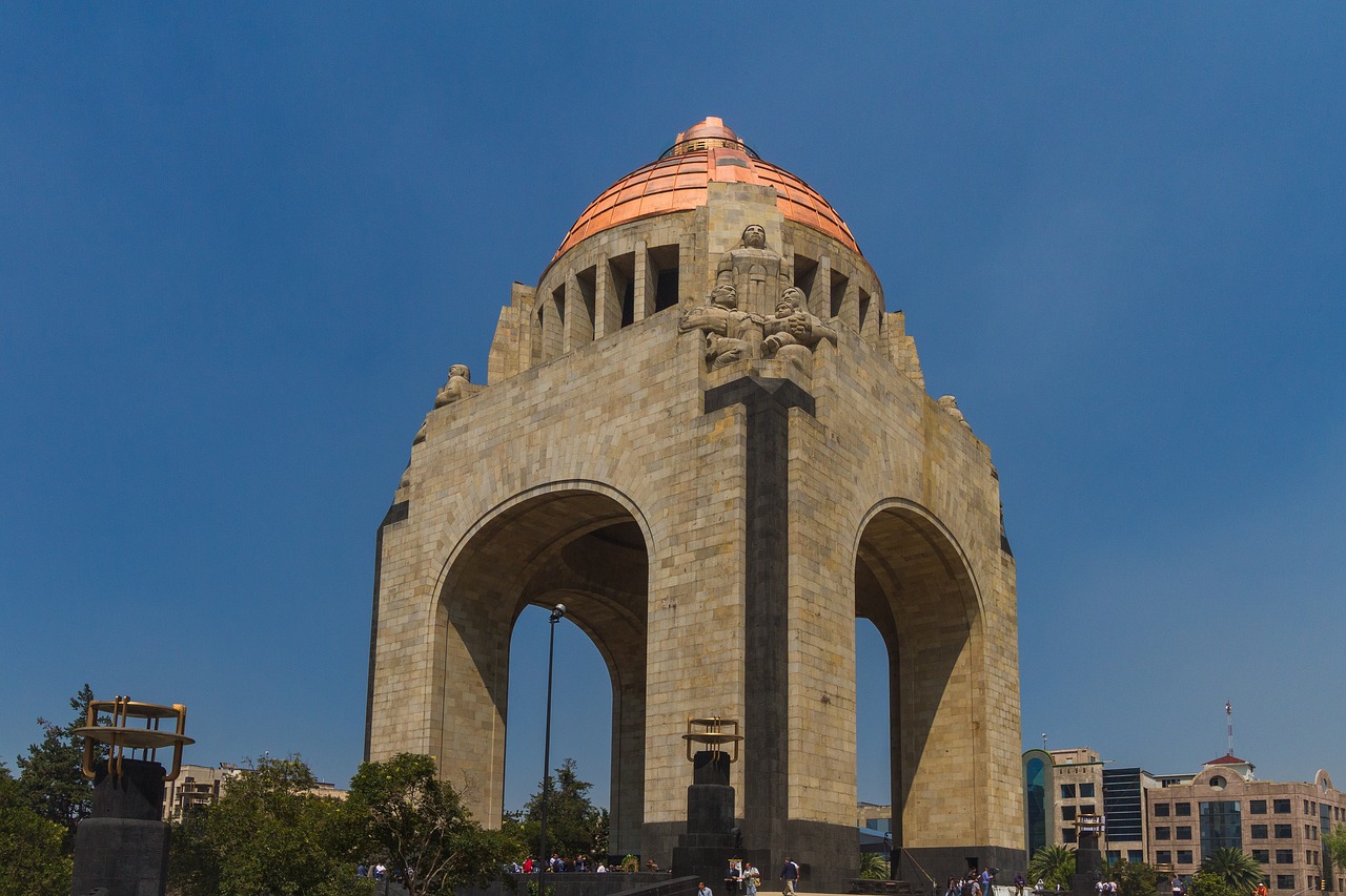 monument  méxico  revolution free photo