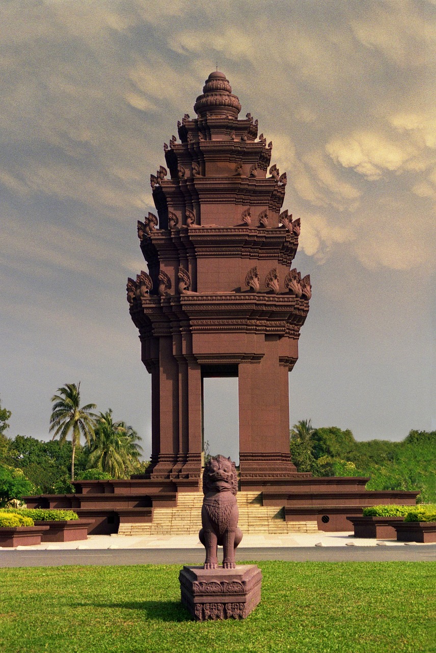 monument cambodia asia free photo