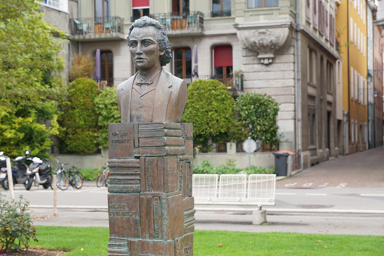 monument sculpture vevey free photo