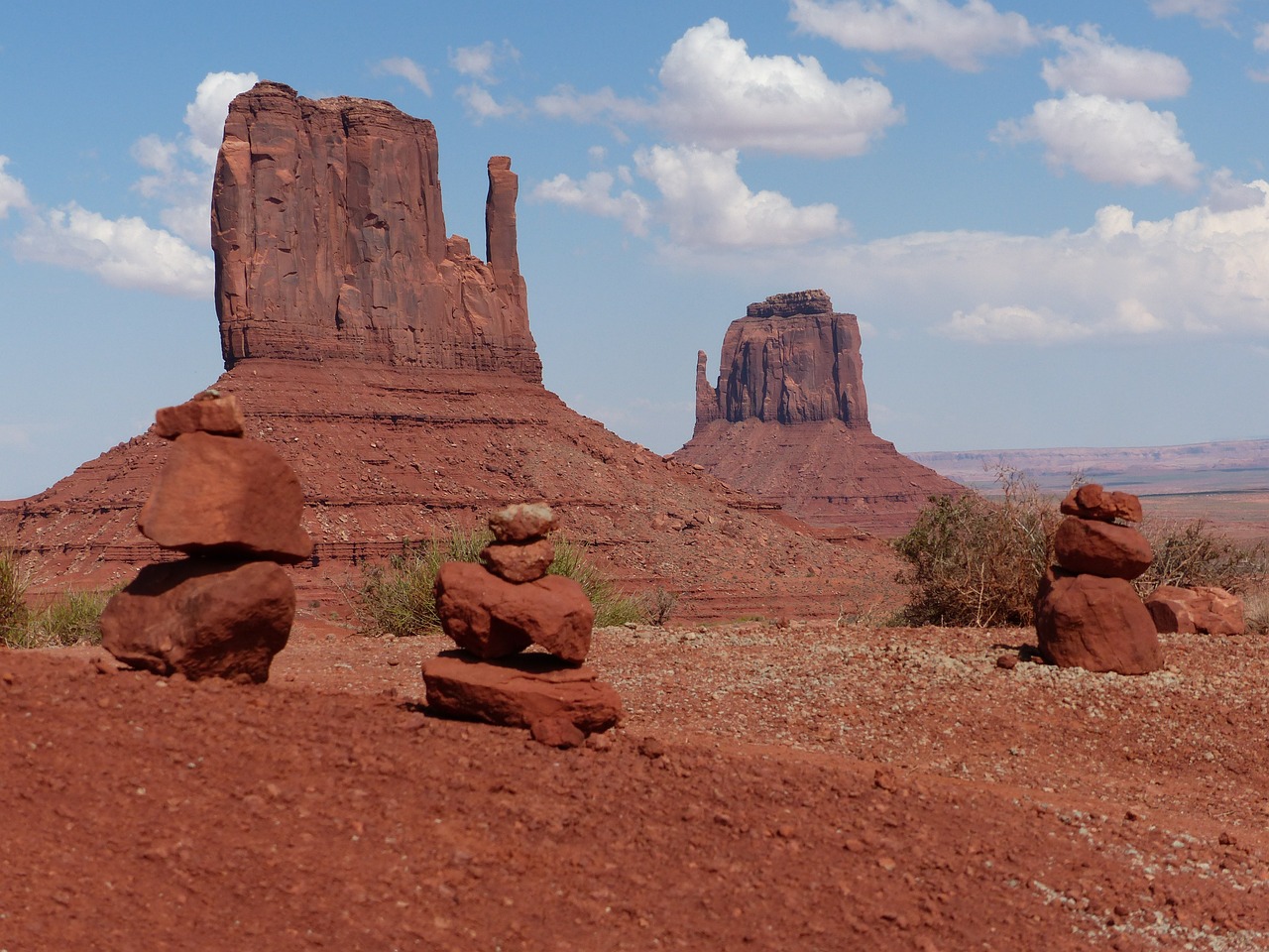 monument valley desert rock free photo