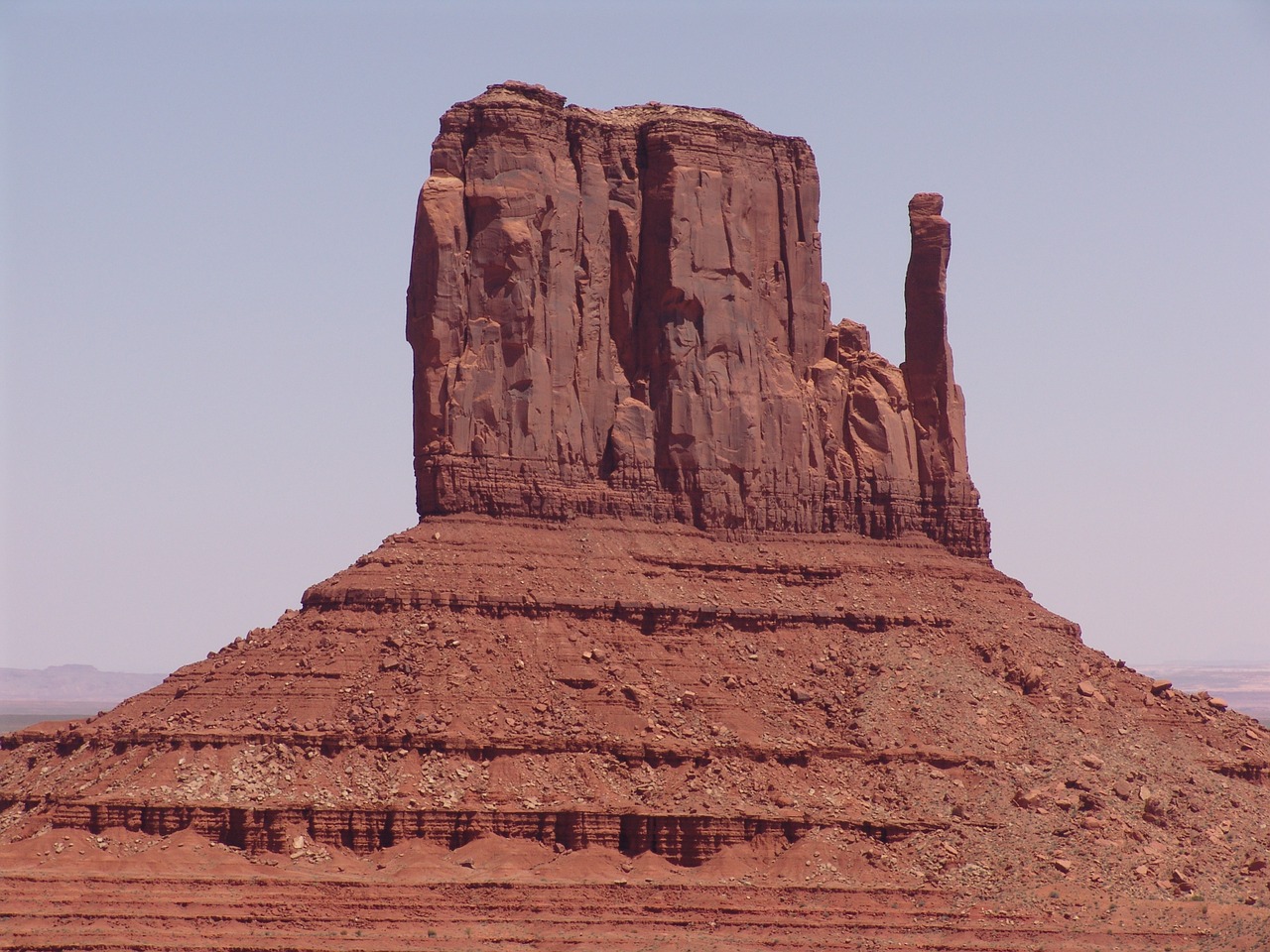 monument valley rock mountain free photo