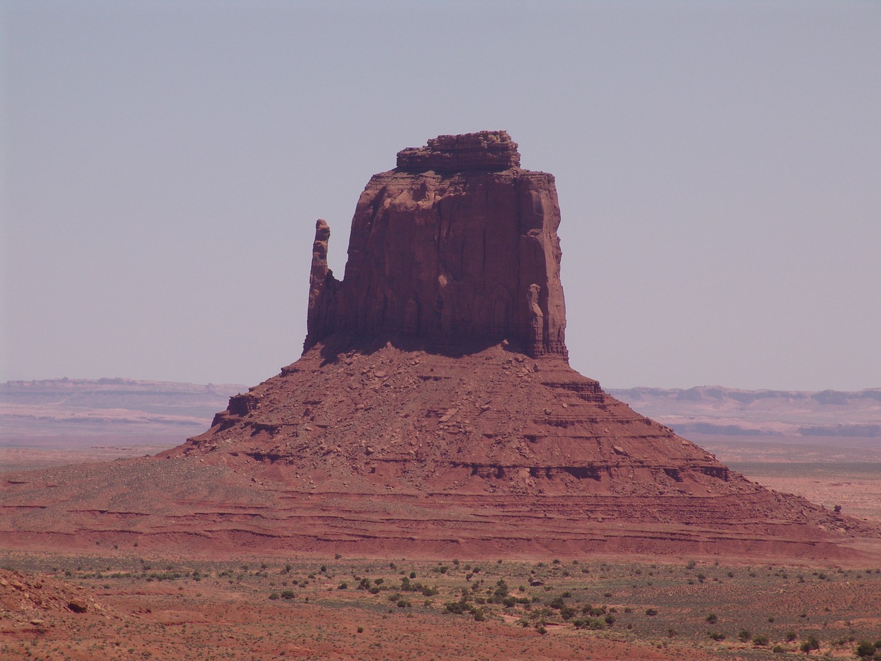 monument valley rock mountain free photo