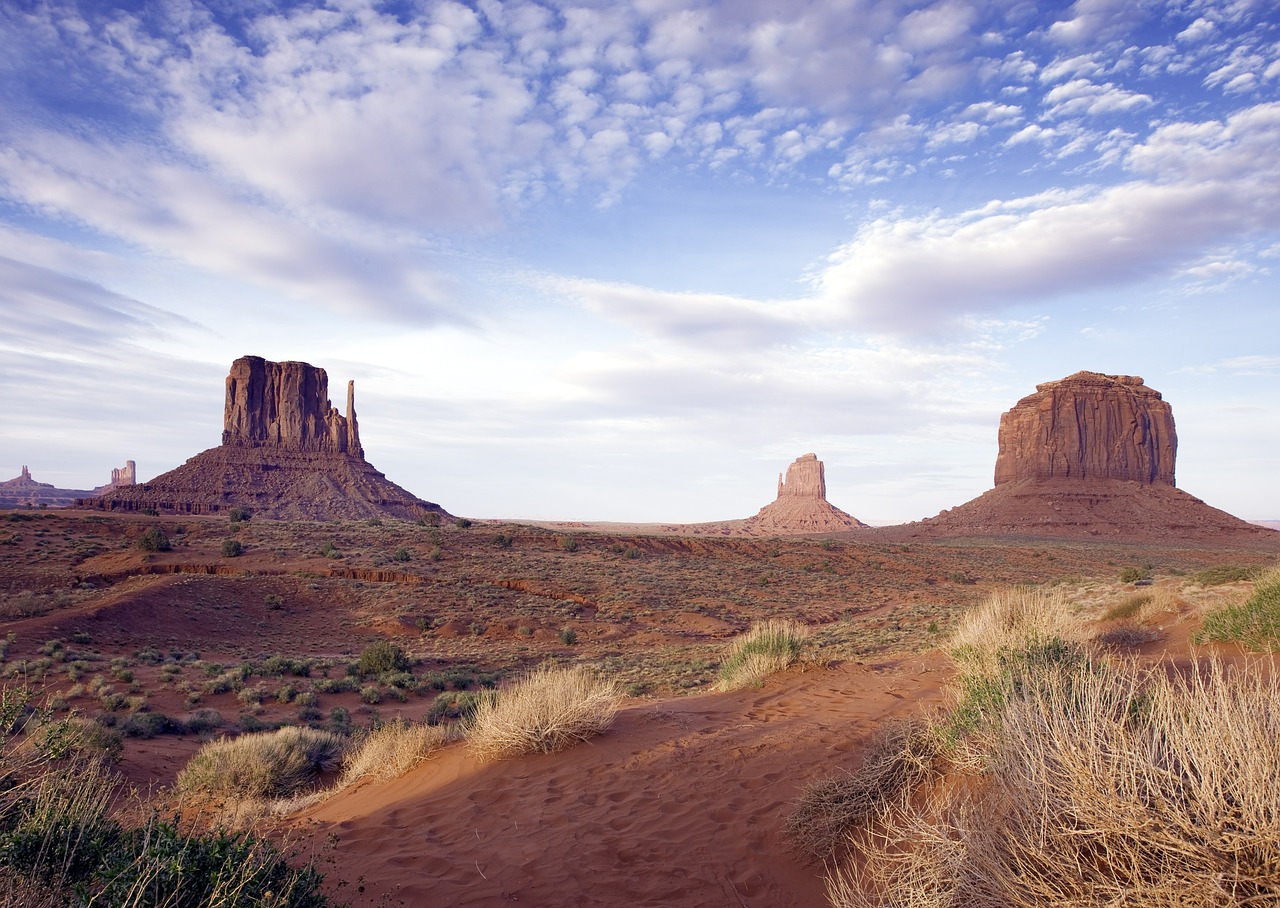 monument valley sandstone buttes free photo