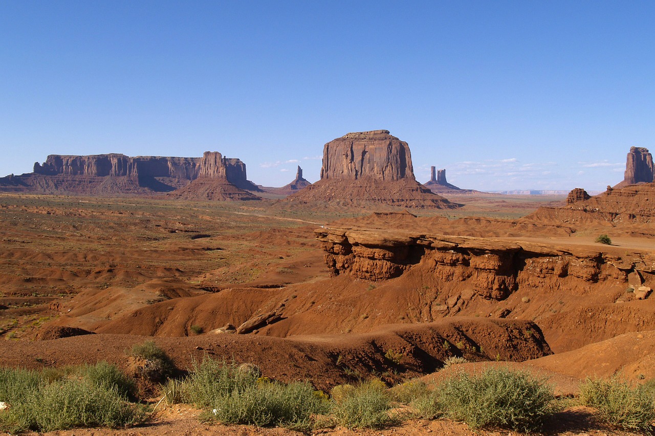 monument valley utah usa free photo