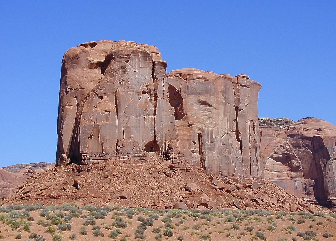 monument valley merrick butte mountain free photo