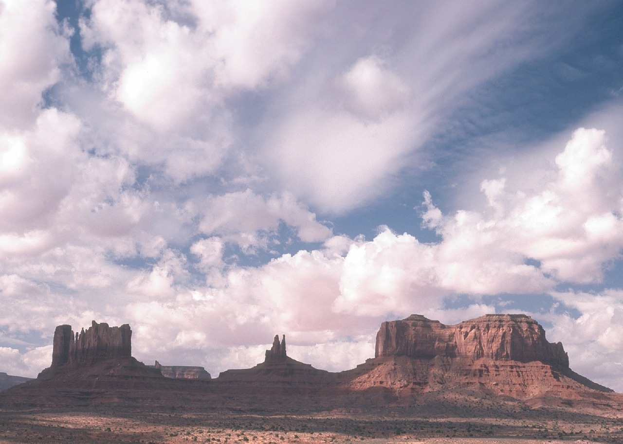 monument valley sandstone buttes free photo