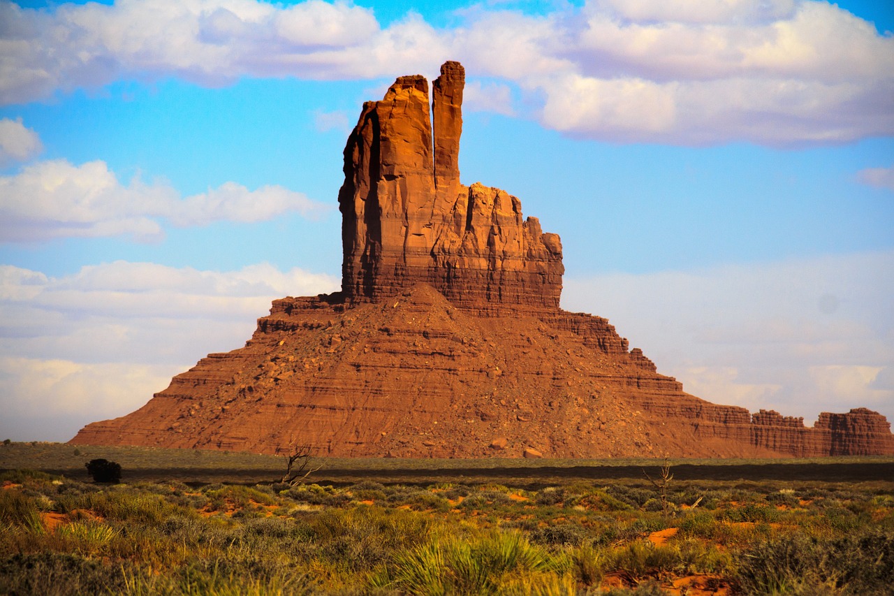 monument valley usa rock free photo